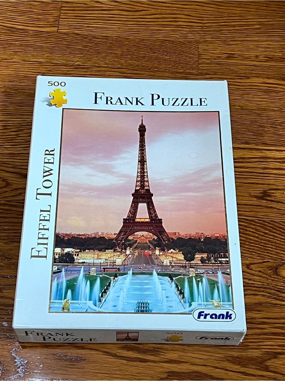 Eiffel Tower 500-Piece Jigsaw Frank Puzzle